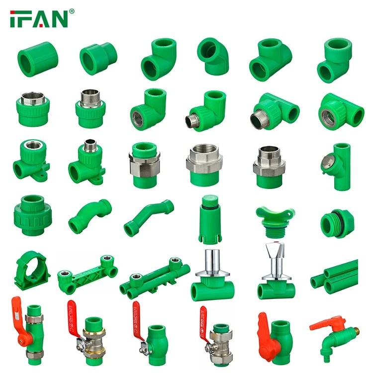 Green PPR Pipe Fittings Green PPR Pipe Fittings