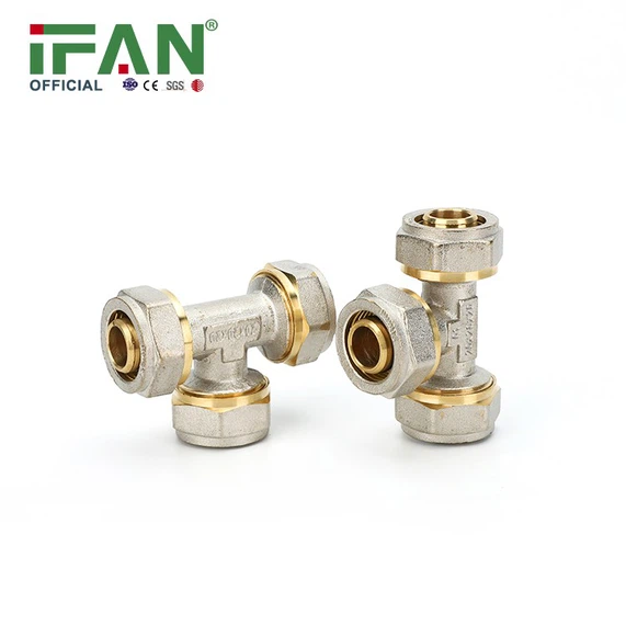 PEX Compression Fitting Equal Tees PEX Compression Fitting Equal Tees